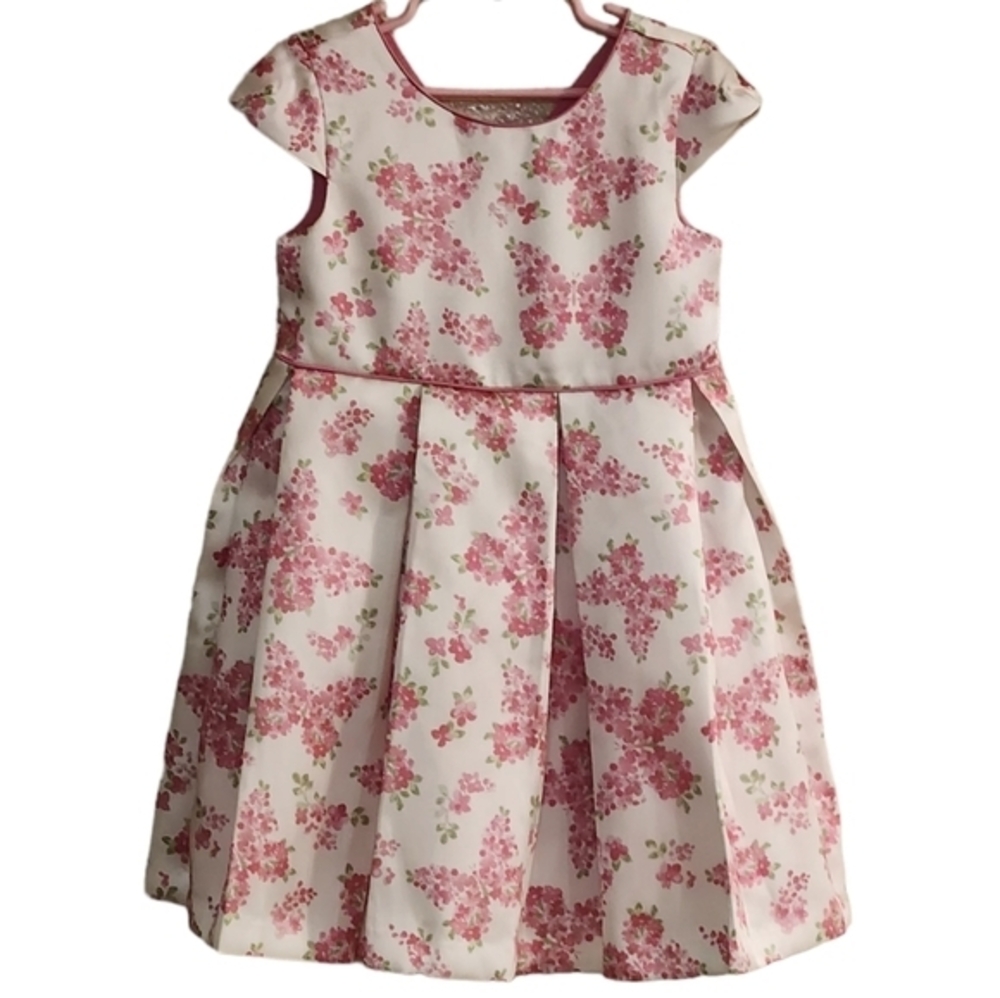 Catherine Malandrino Floral Butterfly Girls Dress Size 5
